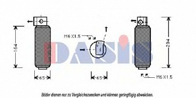 AKS DASIS 801260n -  Осушитель, кондиционер